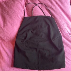 Urban outfitters crop top with cris cross back